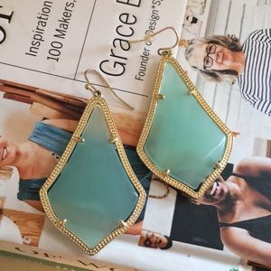 Kendra Scott Sea foam Earrings